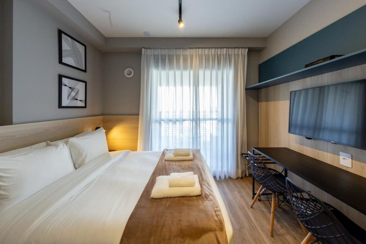 Apartamento Bhomy Brooklin - A 2min Do Metro Brooklin Np601 *